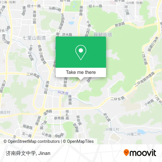 济南舜文中学 map