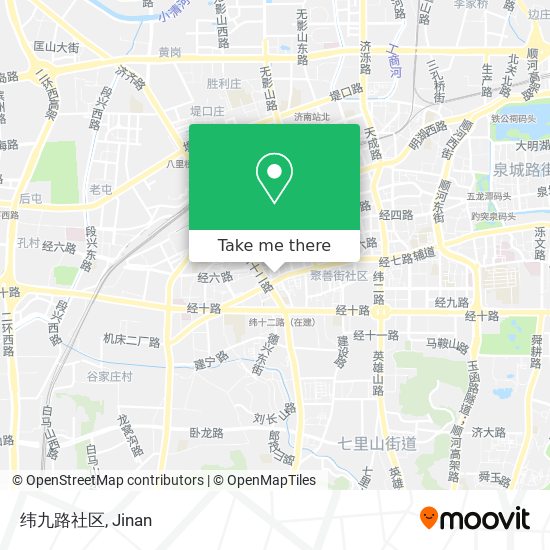 纬九路社区 map