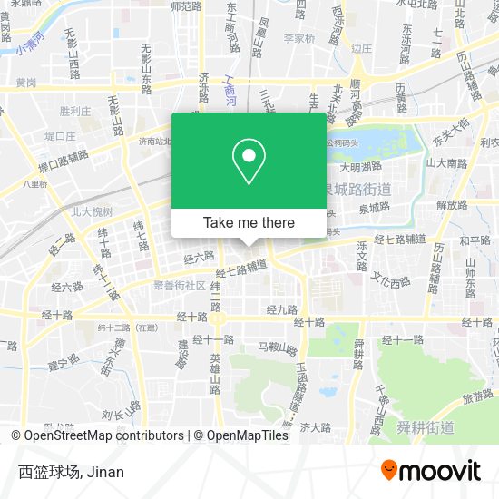 西篮球场 map
