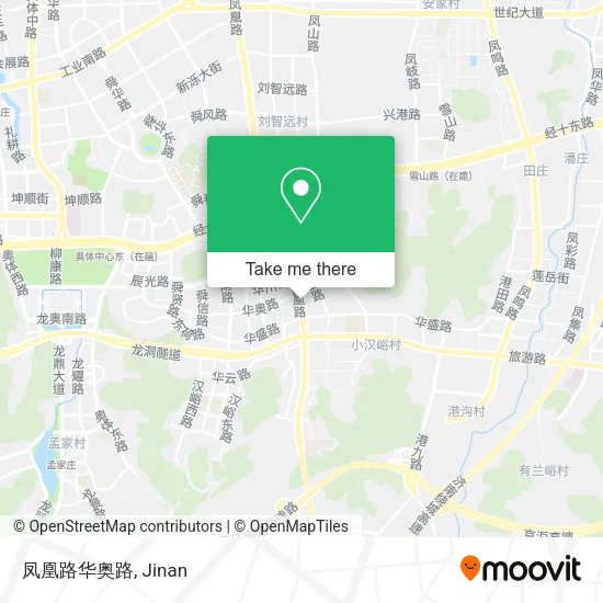 凤凰路华奥路 map