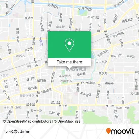 天镜泉 map