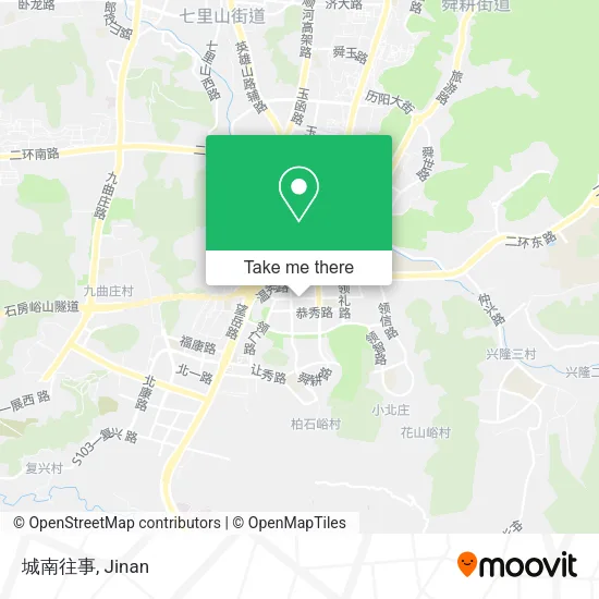 城南往事 map