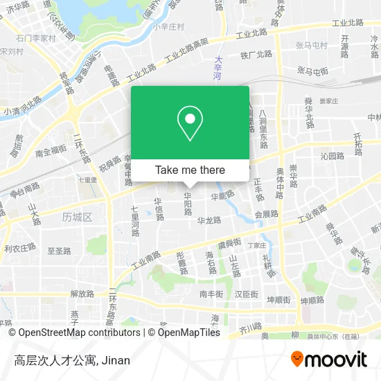 高层次人才公寓 map
