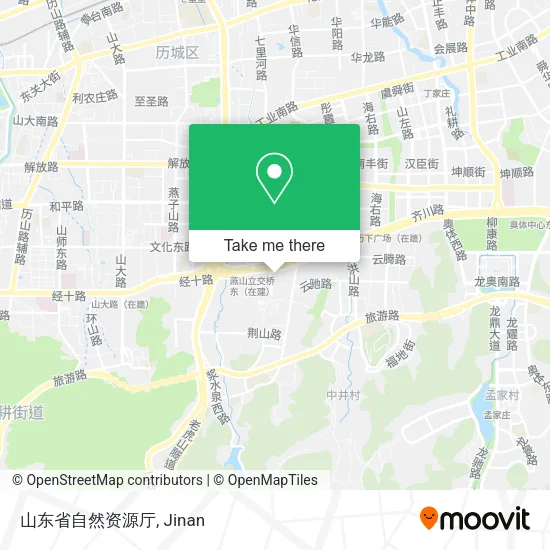 山东省自然资源厅 map