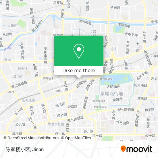 陈家楼小区 map
