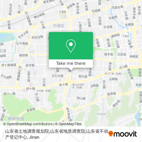 山东省土地调查规划院;山东省地质调查院;山东省不动产登记中心 map