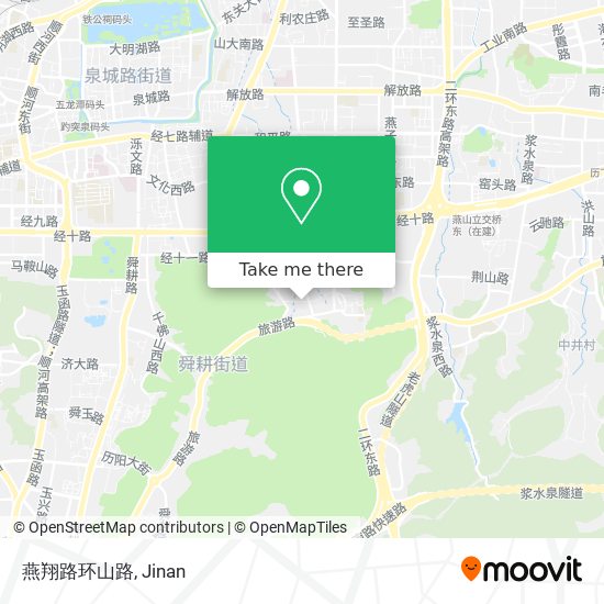 燕翔路环山路 map