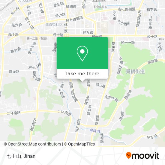 七里山 map