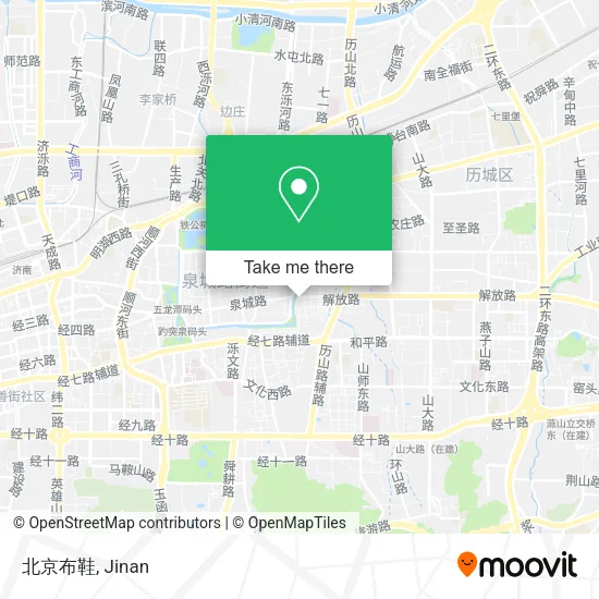 北京布鞋 map
