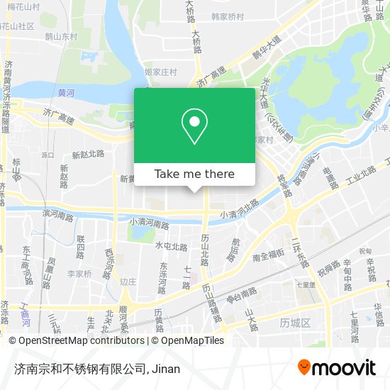 济南宗和不锈钢有限公司 map