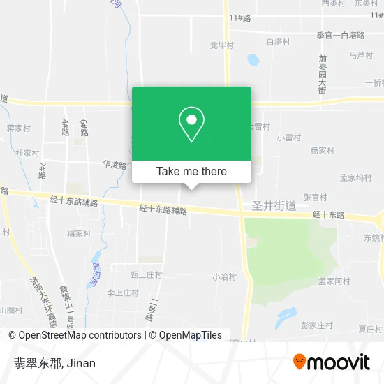 翡翠东郡 map