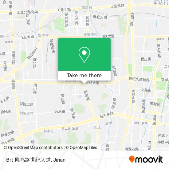 Brt 凤鸣路世纪大道 map
