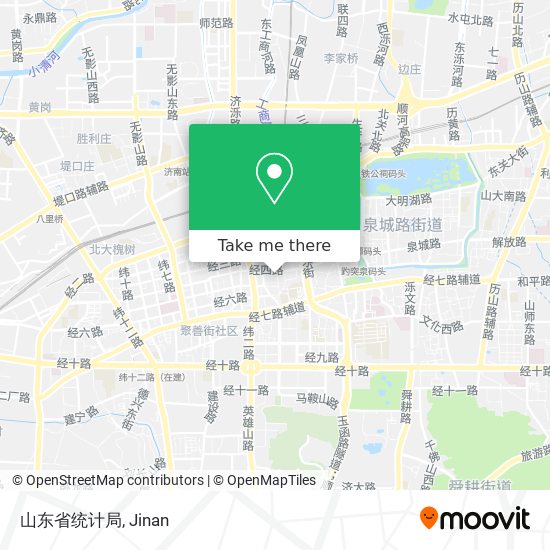 山东省统计局 map