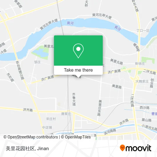 美里花园社区 map