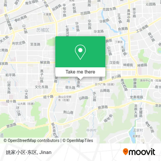 姚家小区-东区 map