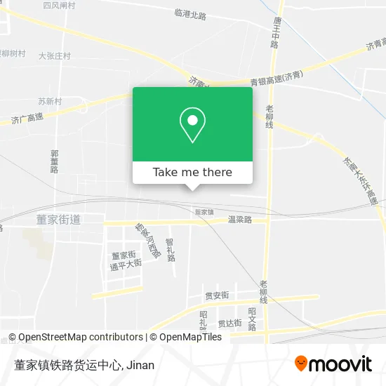 董家镇铁路货运中心 map