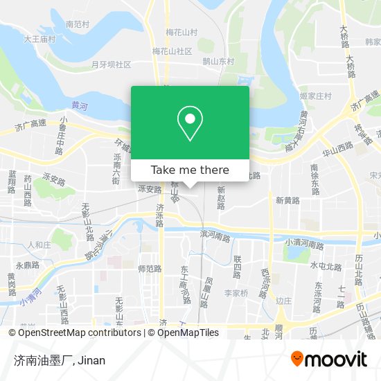 济南油墨厂 map