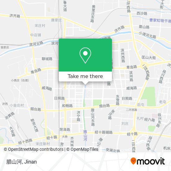 腊山河 map