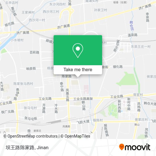坝王路陈家路 map