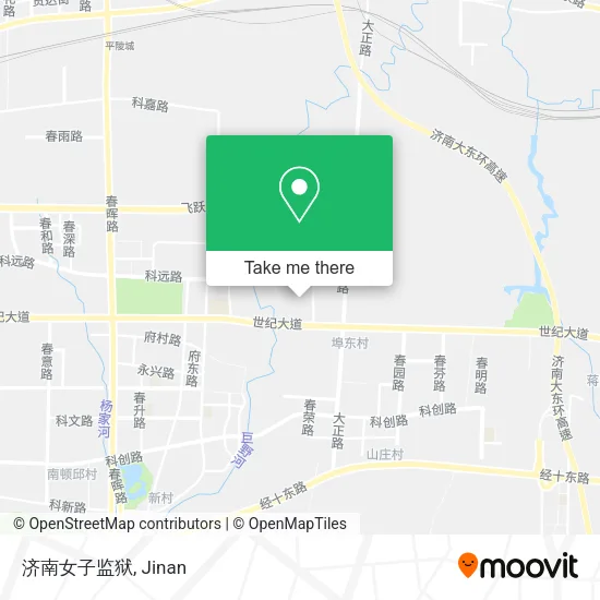 济南女子监狱 map