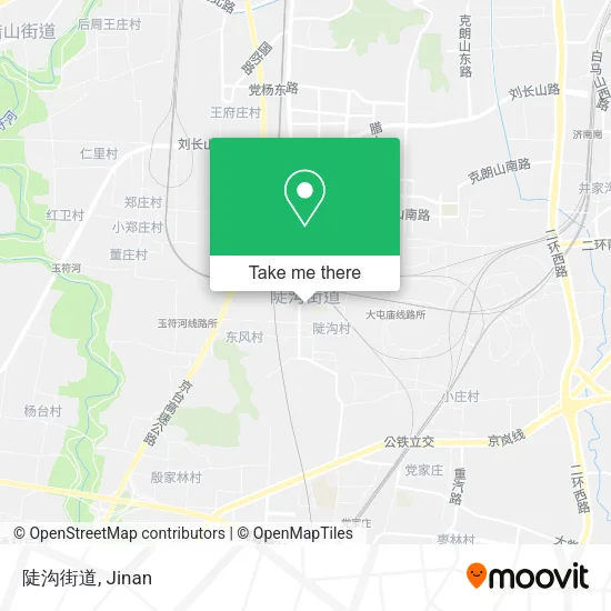 陡沟街道 map
