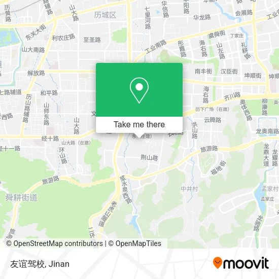 友谊驾校 map