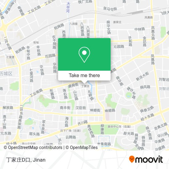 丁家庄D口 map
