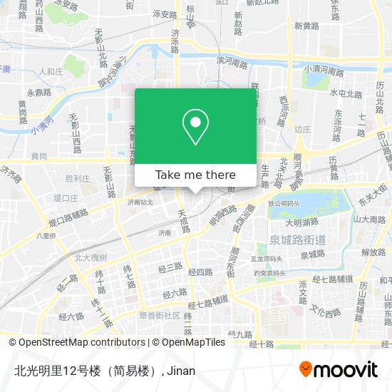 北光明里12号楼（简易楼） map