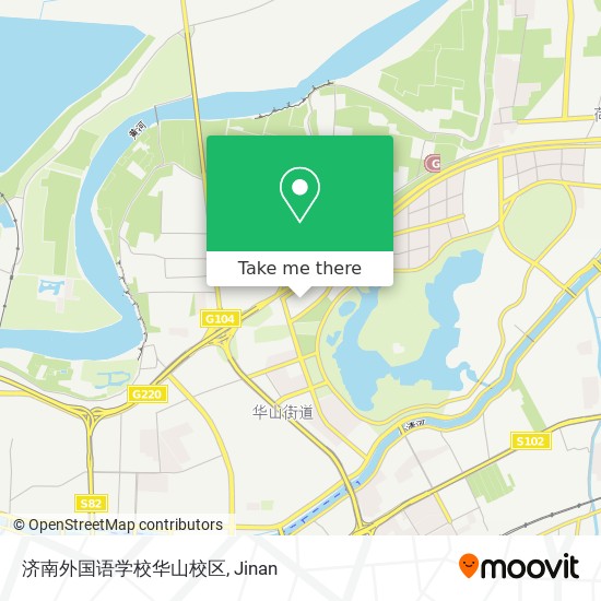 济南外国语学校华山校区 map