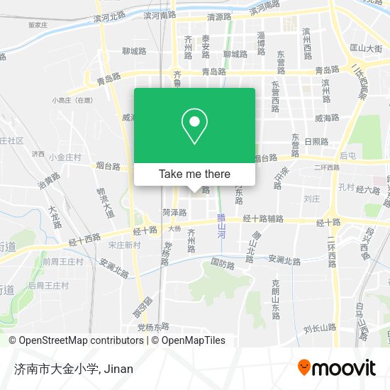济南市大金小学 map
