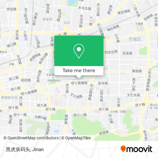 黑虎泉码头 map
