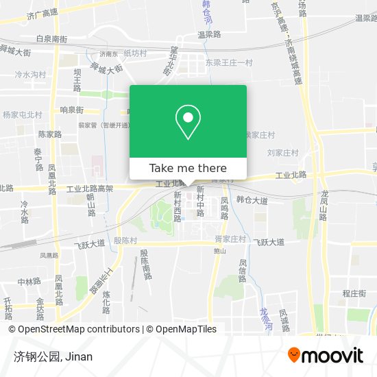 济钢公园 map