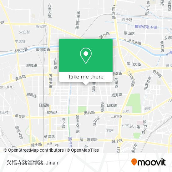 兴福寺路淄博路 map