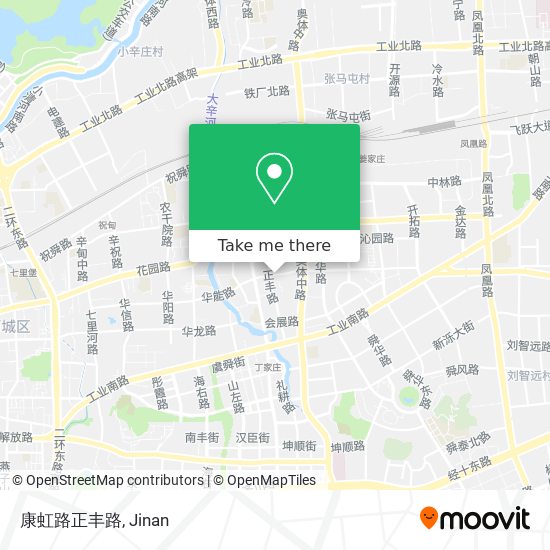 康虹路正丰路 map