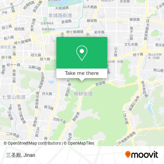 三圣殿 map