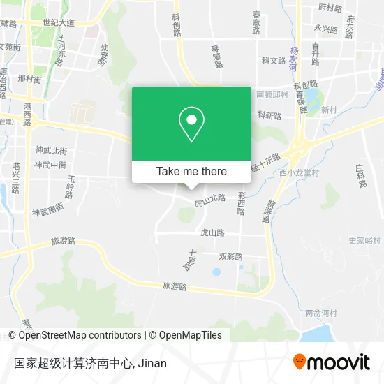 国家超级计算济南中心 map