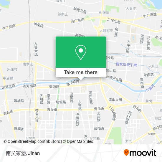 南吴家堡 map