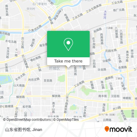 山东省图书馆 map
