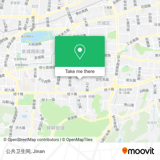 公共卫生间 map