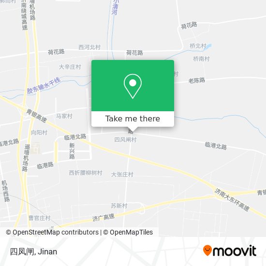 四凤闸 map