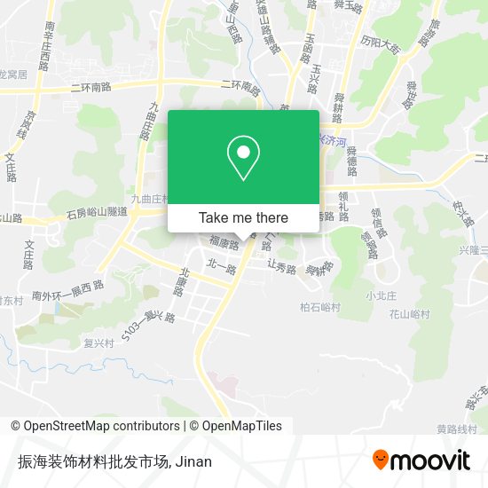 振海装饰材料批发市场 map
