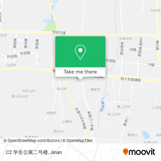 C2 学生公寓二号楼 map
