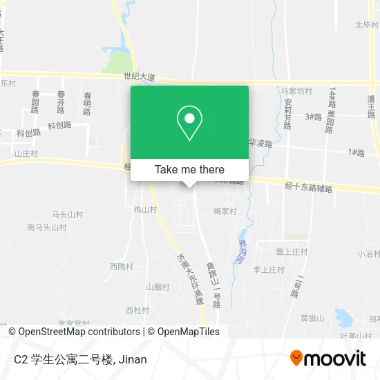 C2 学生公寓二号楼 map