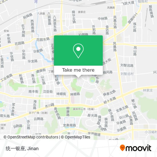 统一银座 map
