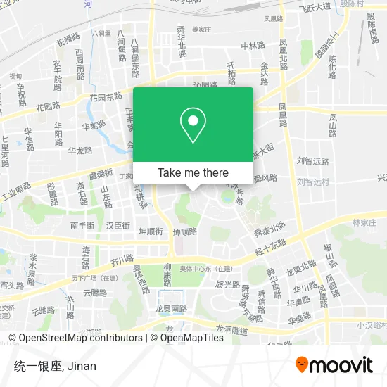 统一银座 map