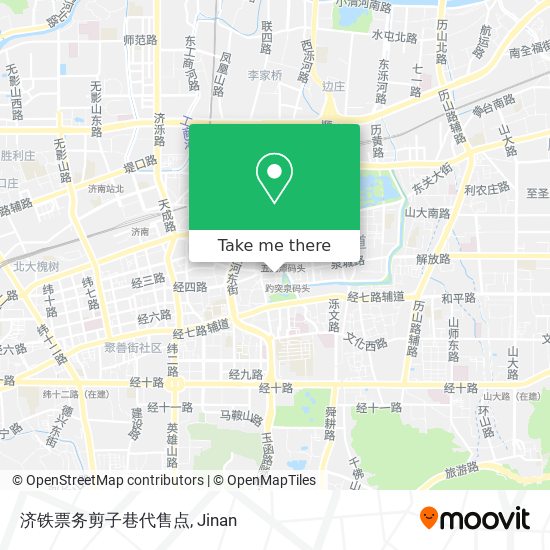 济铁票务剪子巷代售点 map