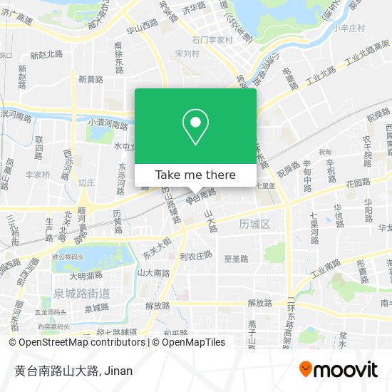 黄台南路山大路 map