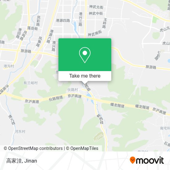 高家洼 map