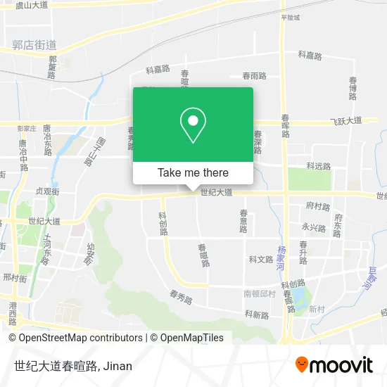 世纪大道春暄路 map