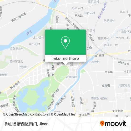 御山首府西区南门 map